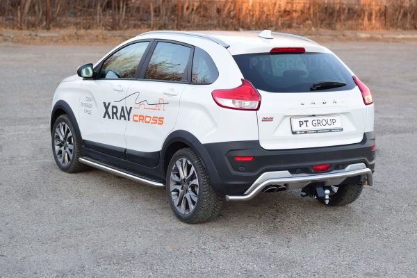 Фаркоп LADA XRAY с 2016 - / LADA XRAY Cross c 2018 - съемный квадрат — изображение 6