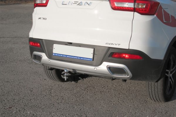 Фаркоп LIFAN X60 с 2011 - / X70 c 2018 - съемный квадрат — изображение 7
