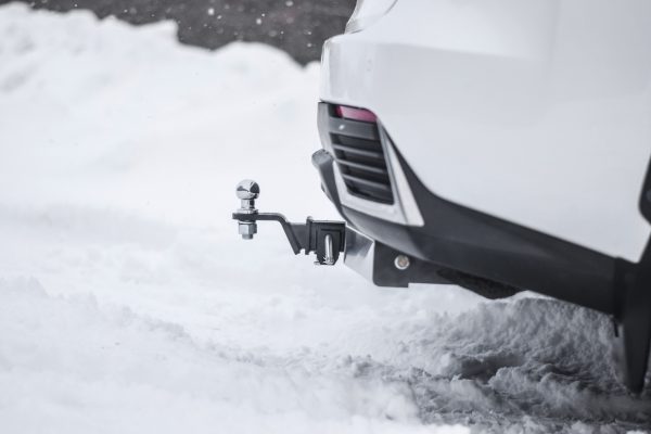 Фаркоп с накладкой из нерж. LEXUS NX с 2014 - съемный квадрат — изображение 8