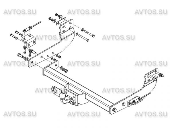 ТСУ FORD TRANSIT (2014-2019) — изображение 2