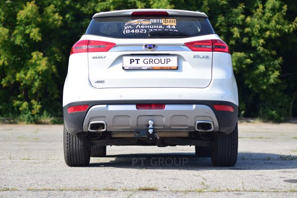 Фаркоп Geely Atlas с 2018 - съемный квадрат — изображение 7
